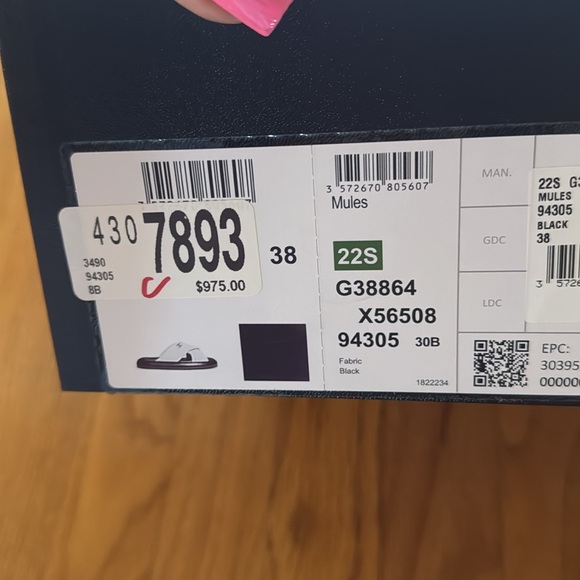 CHANEL CC interlocking Criss Cross Slides Slides size 38 - Picture 14 of 14